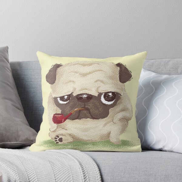 Item preview, Pug which held the pipe in its mouth designed and sold by Toru Sanogawa.