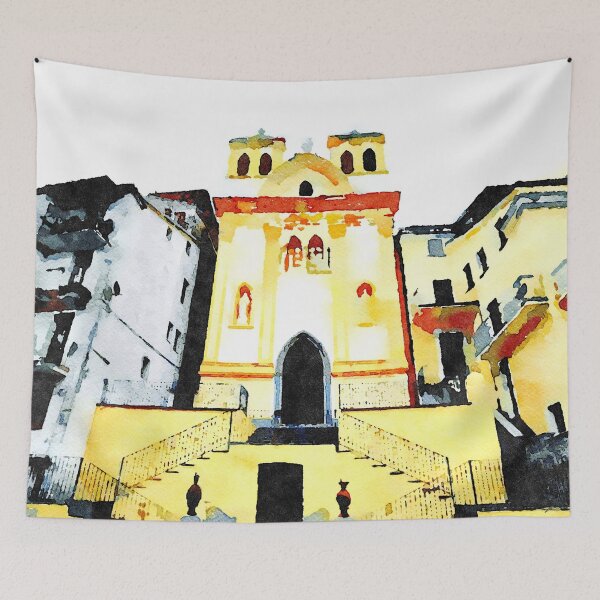 Item preview, Church among buildings designed and sold by Giuseppe Cocco.