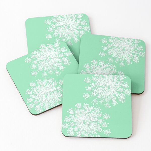 Item preview, Queen Anne's Lace / Mint & White designed and sold by srwdesign.