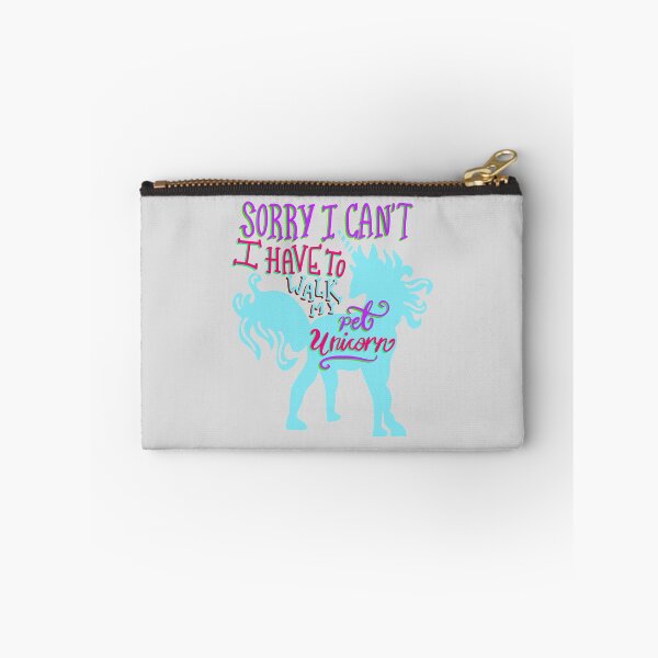Item preview, Sorry I Can’t I Have to Walk my Pet Unicorn  designed and sold by PhantomDesign.