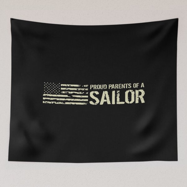 Item preview, Proud Parents of a Sailor designed and sold by Jared Davies.