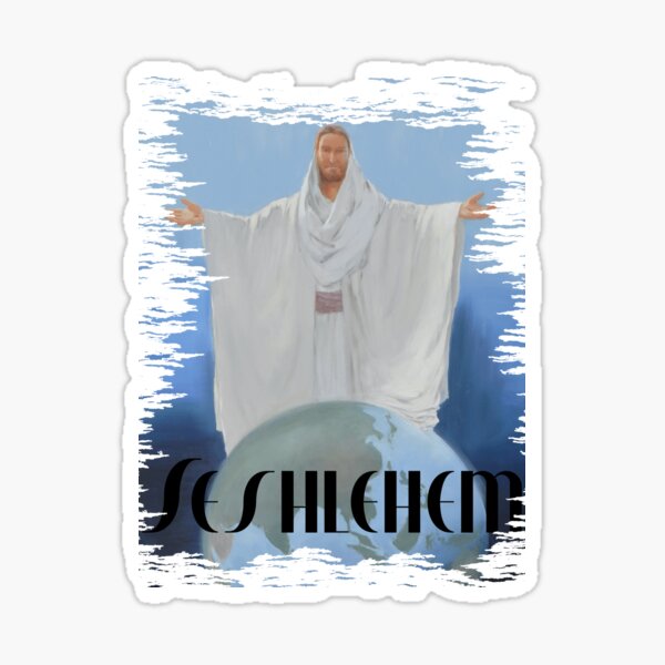 Item preview, SESHLEHEM -  Religious SESH 80's design style Parody Joke designed and sold by NumbTs.