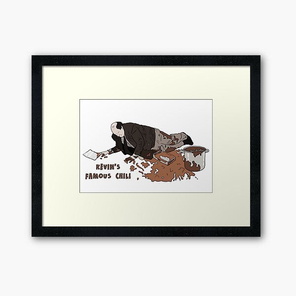 KEVIN'S FAMOUS CHILI Framed Art Print