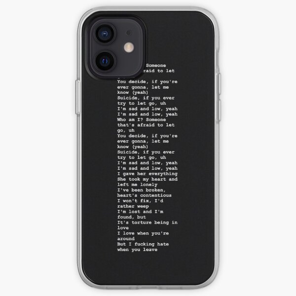 xxxtentacion Funda blanda para iPhone