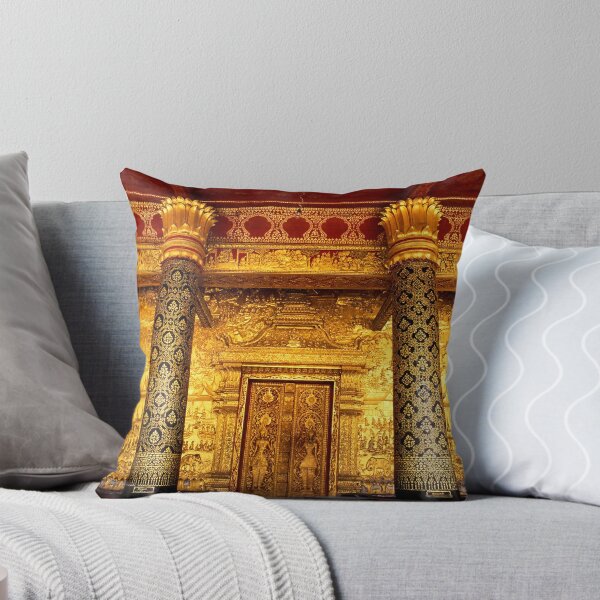 Item preview, Wat Mai Gold Leaf Temple Door designed and sold by Kevin Miller Photography.