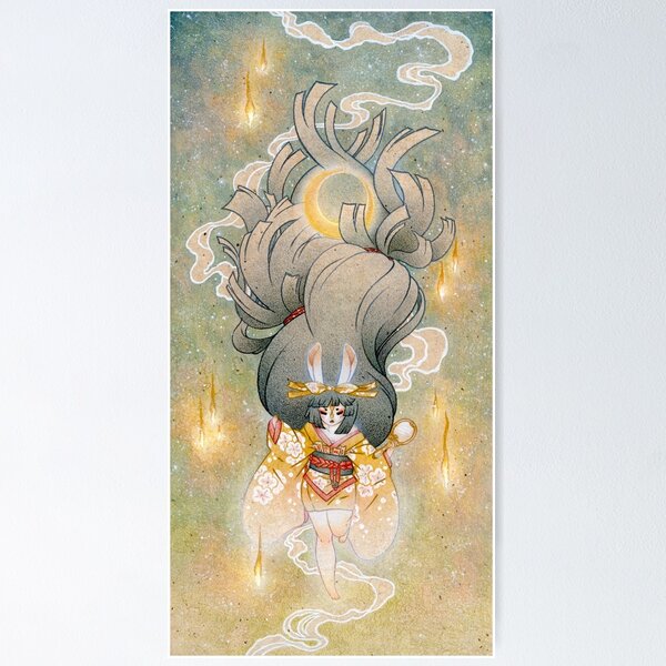 The Moon Rabbit Descends Poster
