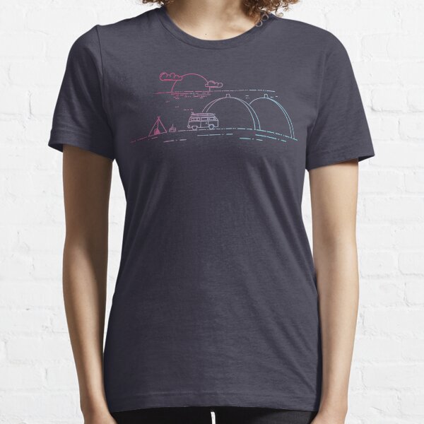 Nuclear Surfing-San Onofre Essential T-Shirt