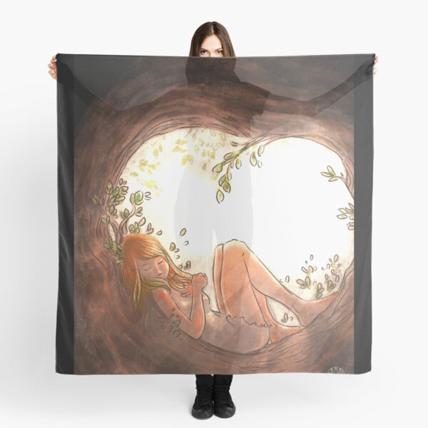 In the hollow of me, the refuge Scarf