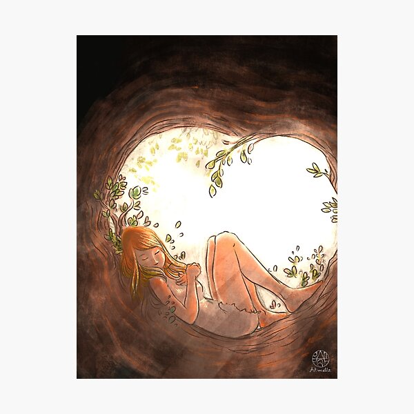 Au creux de moi, le refuge Impression photo