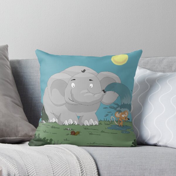 Item preview, The little mouse and the big elephant in the heat designed and sold by DrawingRage.