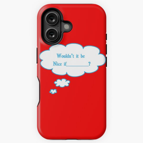 Item preview, Wouldn't It Be Nice If...? designed and sold by Born2Glow.