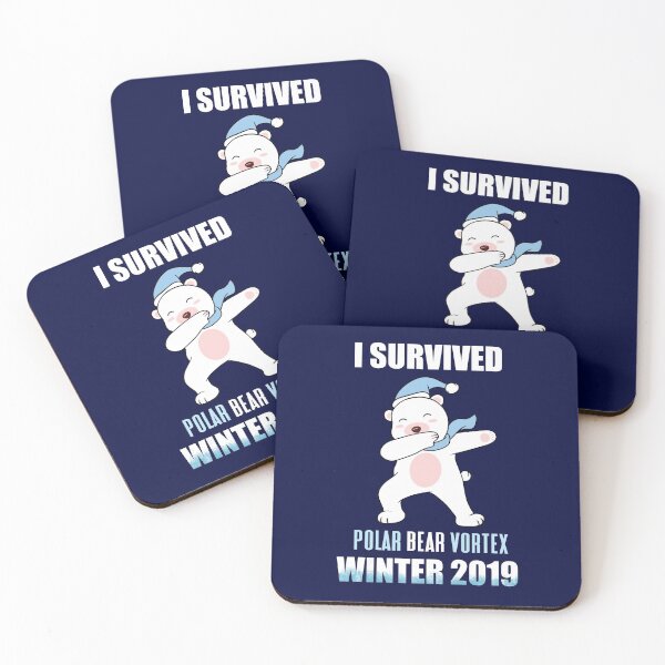 Item preview, I survived polar vortex worst winter 2019 designed and sold by Kate Hyunsu Cho.