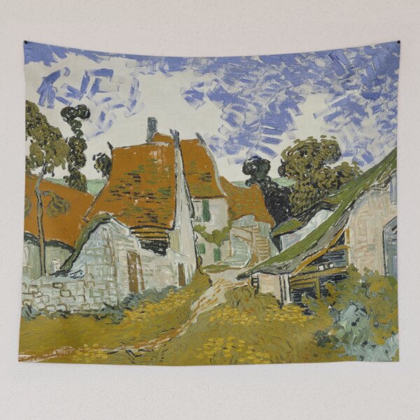 Item preview, Vincent van Gogh - Street in Auvers-sur-Oise designed and sold by VibrantDesign.