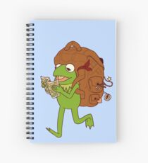 Kermit geht geradeaus Spiralblock