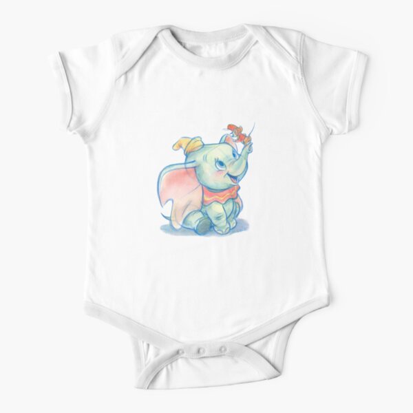 Dumbito skecth Baby Body Kurzarm