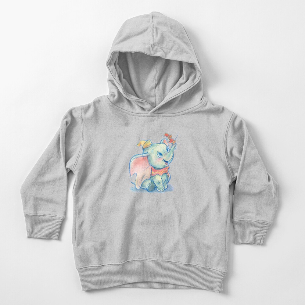 Dumbito skecth Toddler Pullover Hoodie