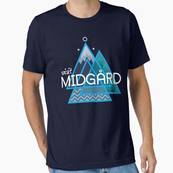 Item preview, Viking - Visit Midgard - Valknut designed and sold by SparkleViking.