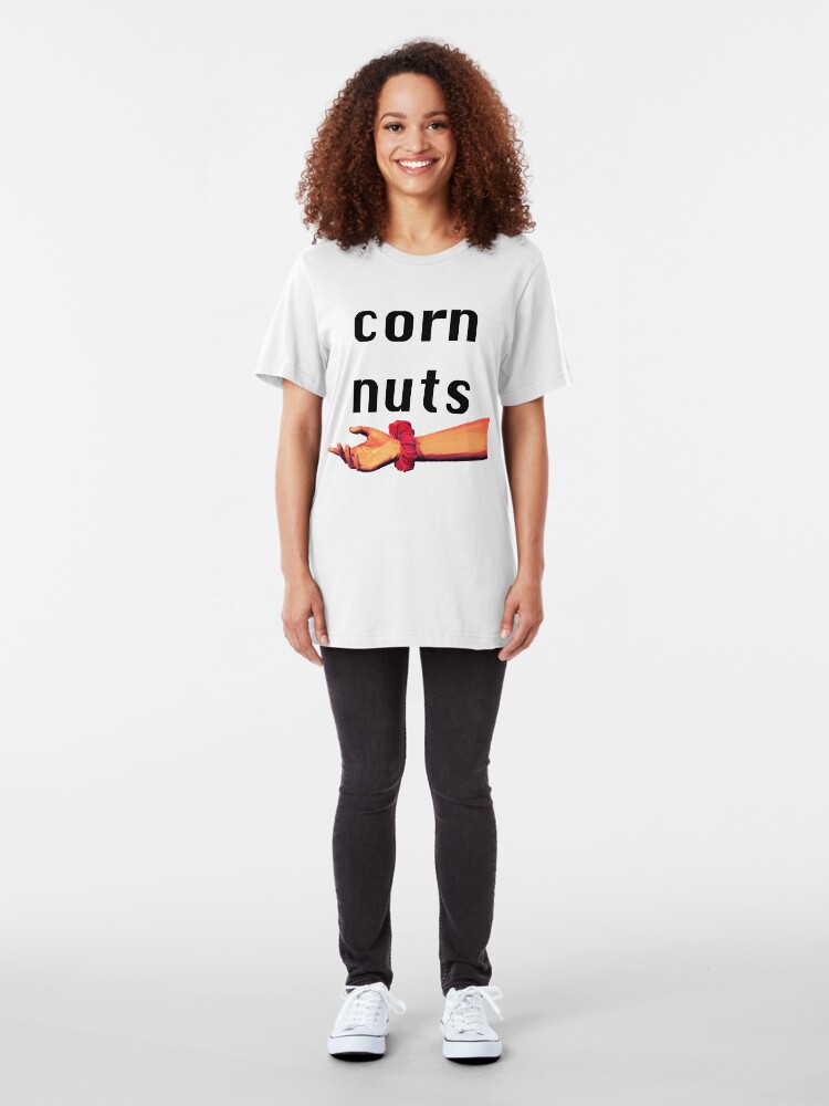 Alternate view of Corn Nuts Slim Fit T-Shirt