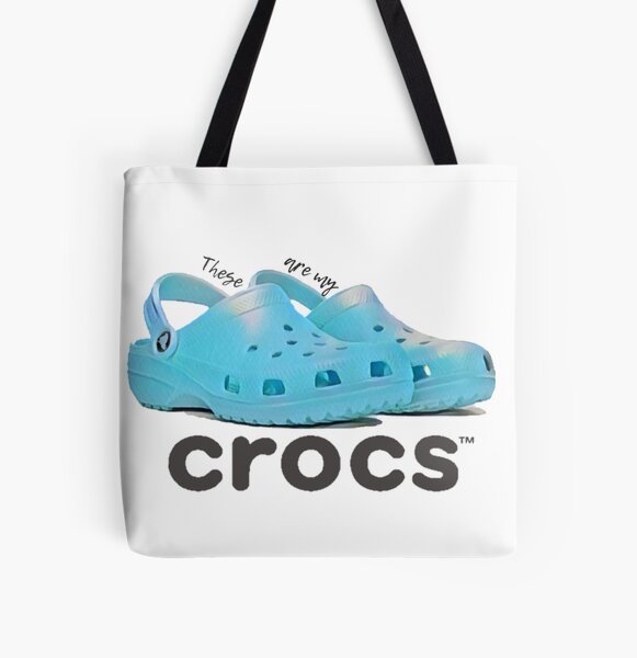 croc shoe bag