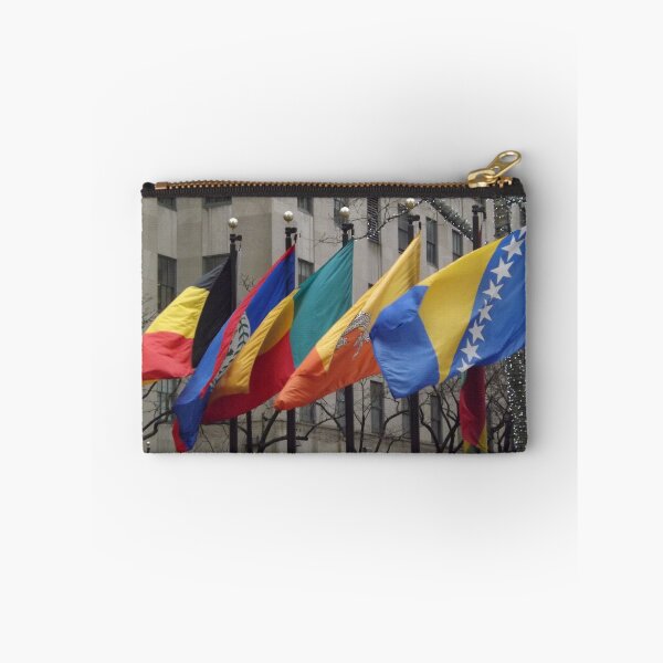 Item preview, Colorful Flags, Rockefeller Center, New York City designed and sold by lenspiro.