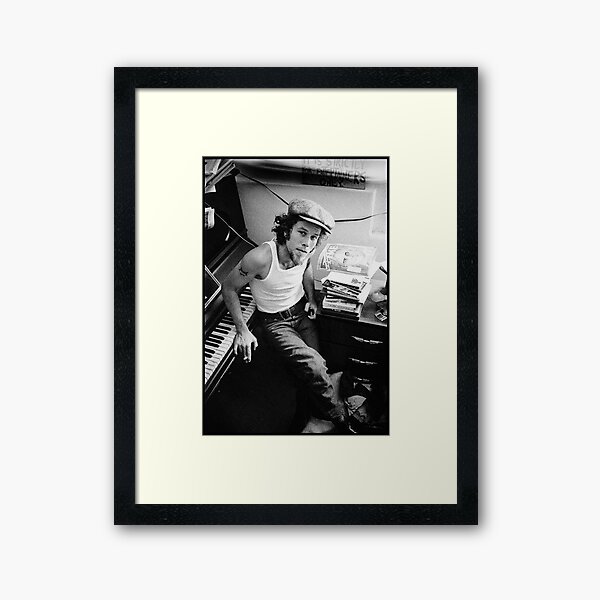 Vintage Tom Waits Framed Art Print