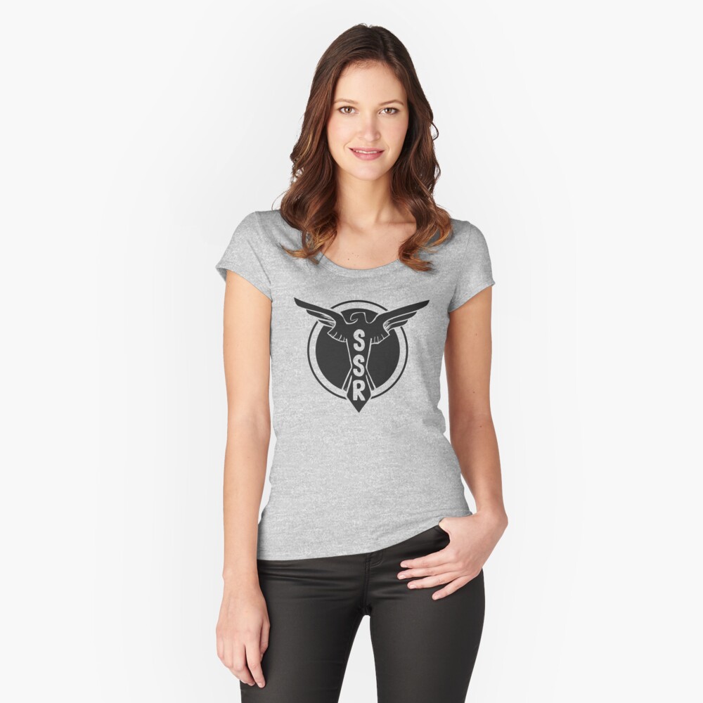 Item preview, Fitted Scoop T-Shirt designed and sold by teejayseadub.