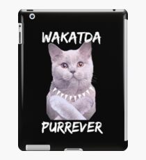 Wakatda Purrever iPad Case/Skin