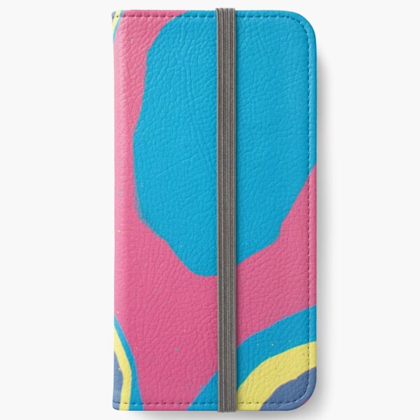 Pastel Fun - Abstract Acrylic Painting iPhone Wallet