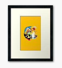 Faces - Mac Miller Framed Print