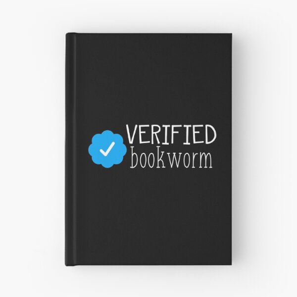 Item preview, Verified Bookworm (Black) designed and sold by AlexVR.