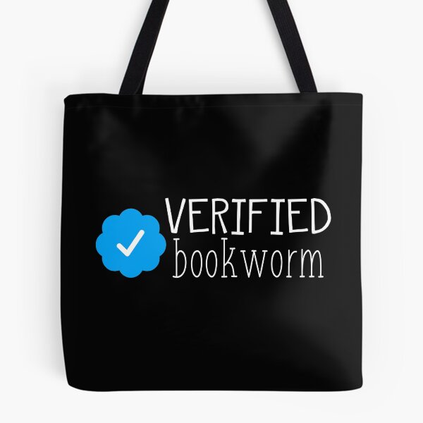 Item preview, Verified Bookworm (Black) designed and sold by AlexVR.