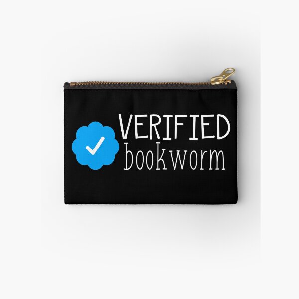 Item preview, Verified Bookworm (Black) designed and sold by AlexVR.