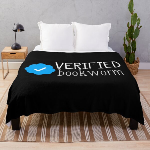 Item preview, Verified Bookworm (Black) designed and sold by AlexVR.