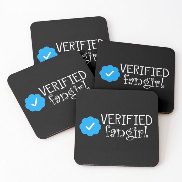 Item preview, Verified Fangirl (Black) designed and sold by AlexVR.