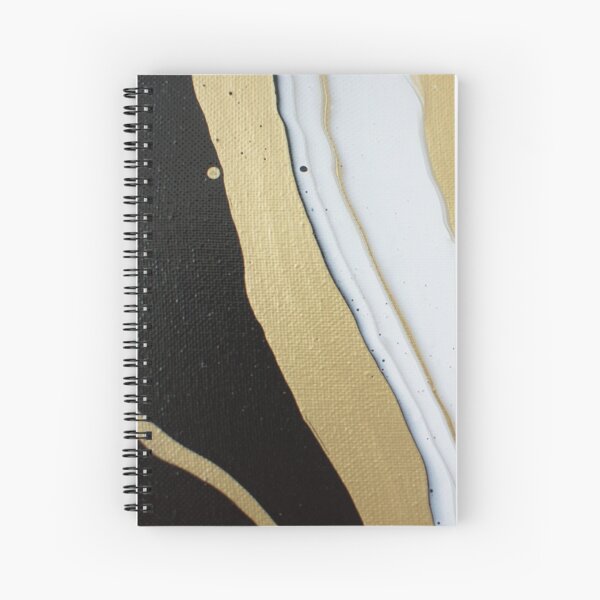 Interstellar - Abstract Acrylic Painting Spiral Notebook