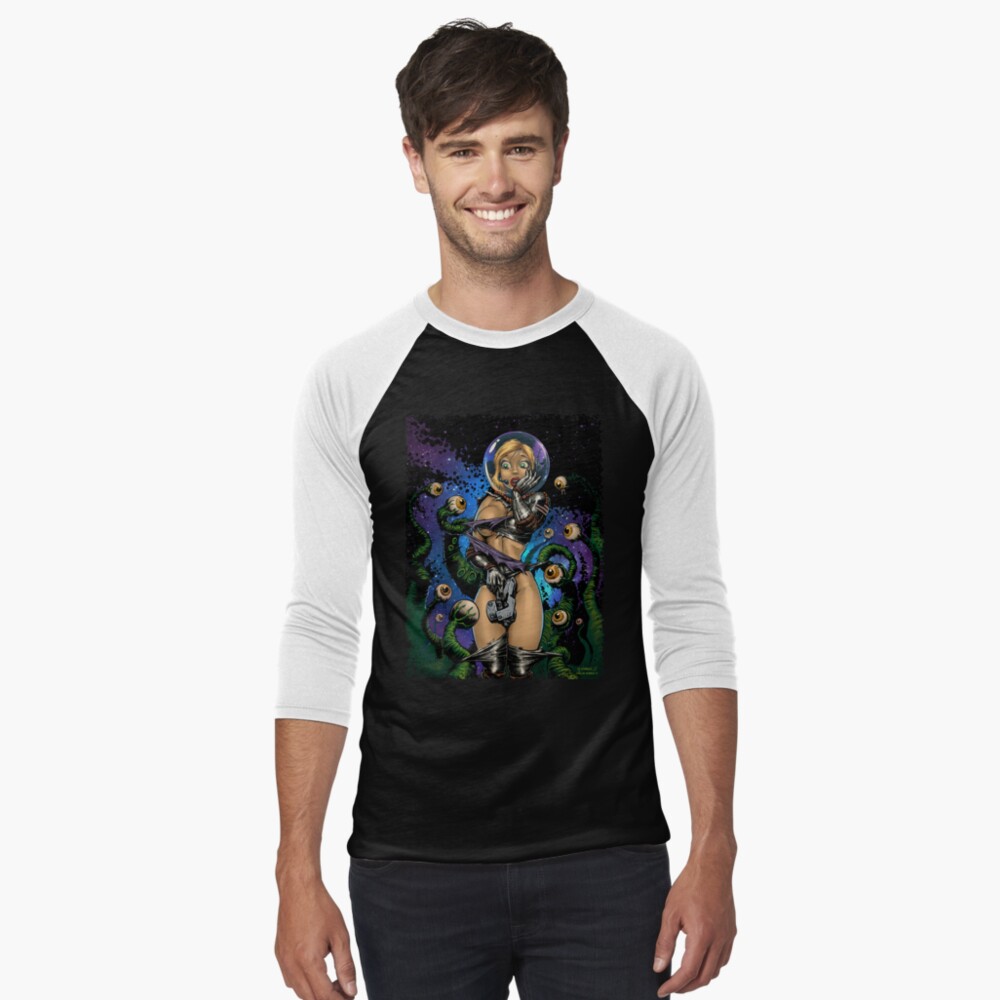 Item preview, Baseball ¾ Sleeve T-Shirt designed and sold by gWebberArts.