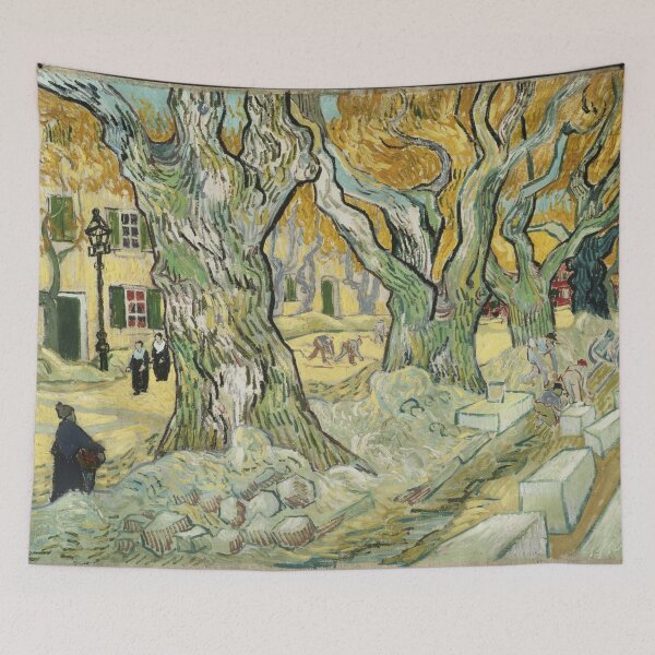 Item preview, Vincent van Gogh - The Road Menders designed and sold by VibrantDesign.