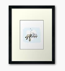 Koala and Sloth Sleeping Framed Print