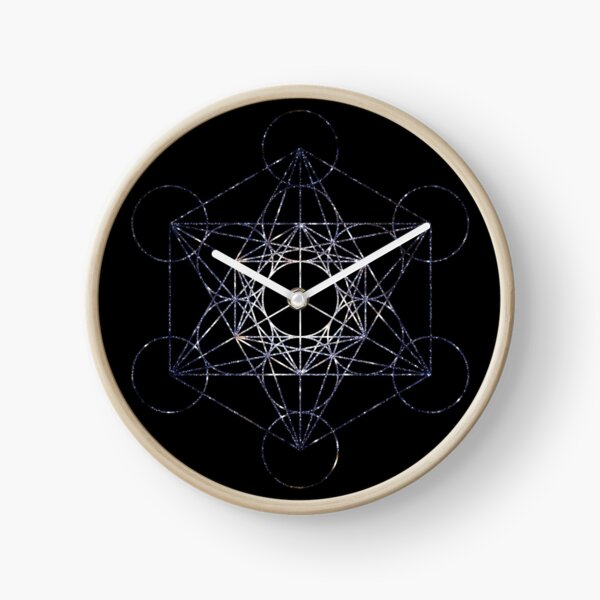 Metatron's Cube Star Cluster - Sacred Geometry Clock