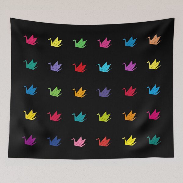 Item preview, Origami cranes pattern designed and sold by mittsYT.