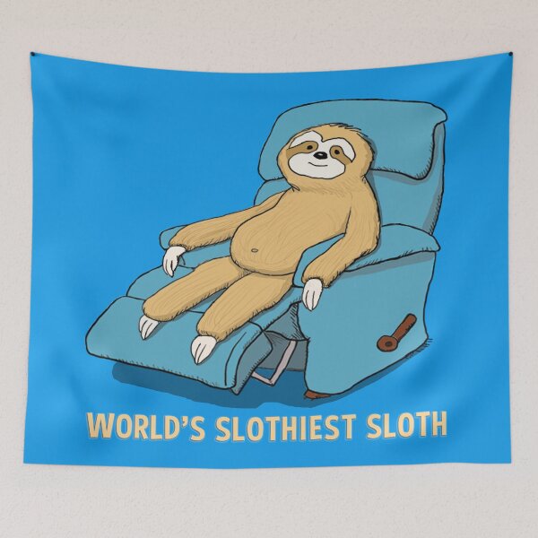 Item preview, Sloth Voted World's Slothiest Sloth designed and sold by capscratch.