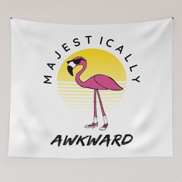 Item preview, Majestically Awkward Flamingo designed and sold by pablomendoza.