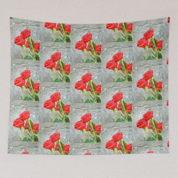 Item preview, Bouquet with Red Roses 3 designed and sold by AnnArtshock.