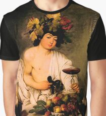 Bacchus - Michelangelo Merisi da Caravaggio Grafik T-Shirt