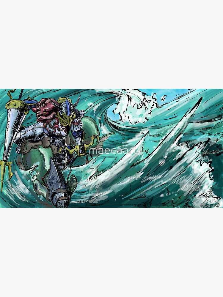 Wave-Rider Knight by maecaart