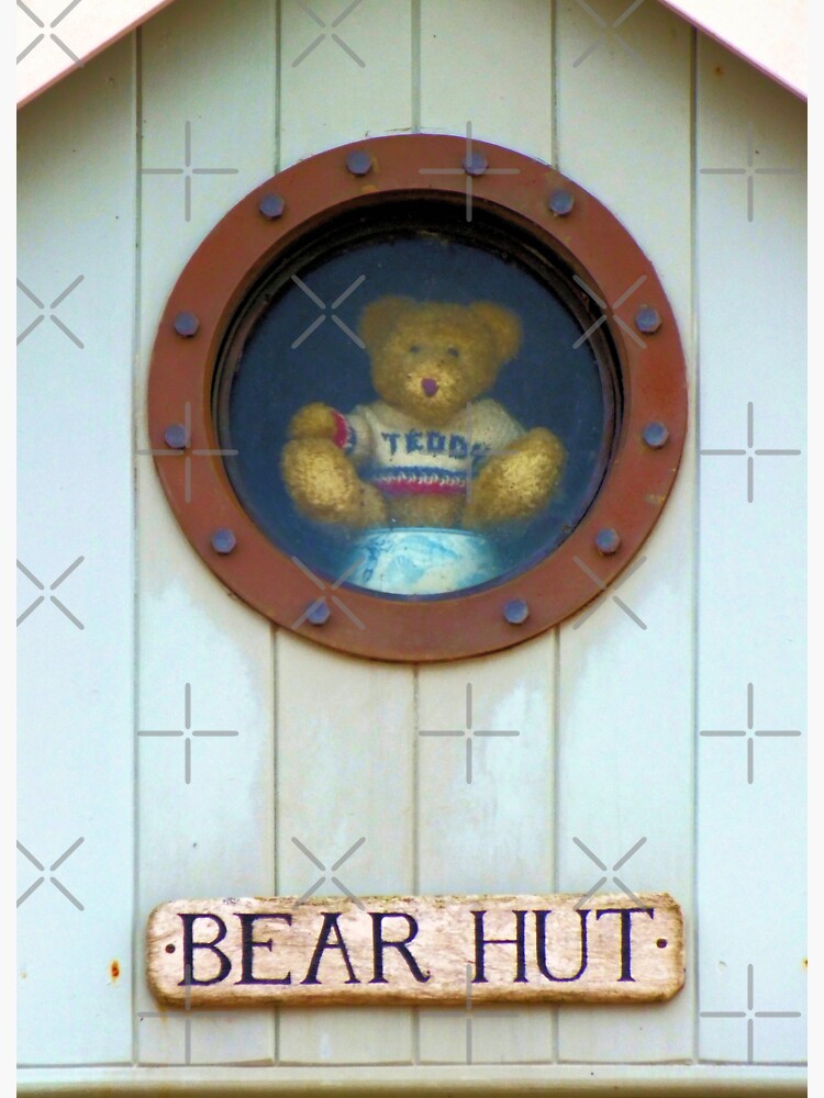 Thumbnail 3 of 3, Sticker, Bear Hut designed and sold by Yampimon.