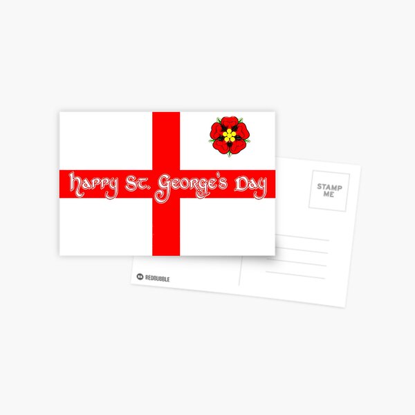 St. George's Day Greeting Card Postcard