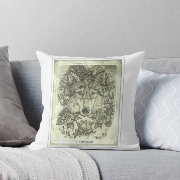 Item preview, The wolf designed and sold by Carolwellart.