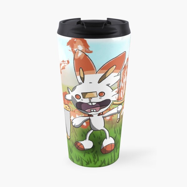 Scorchedbunny and Friends - Sword and Shield Travel Mug