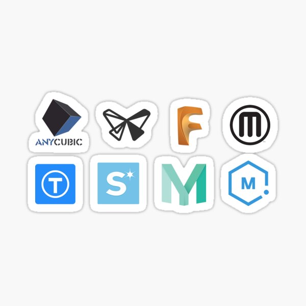 3D Printing Sticker Pack Sticker